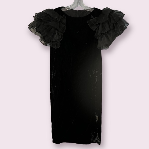 “Jeri New York” Vintage Cocktail/Evening  MIDI Dress - Picture 1 of 10